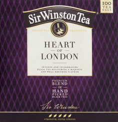 Sir Winston Tea Heart Of London Aromatyzowana Herbata Czarna 200 G (100 X 2 G)