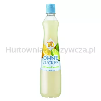 YO Syrop bez cukru Cytryna- limonka 0,7 l