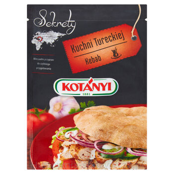 Kotanyi Sekrety Kuchni Tureckiej - Kebab Mieszanka Przypraw 20G