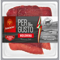 Wołowina Pergusto plastry 80 g Sokołów