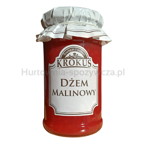 Dżem Malinowy O Obniżonej Zawartości Cukru 235 G - Krokus [BIO]