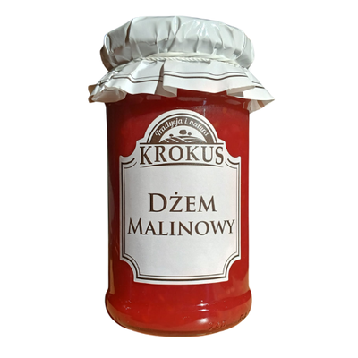 Dżem Malinowy O Obniżonej Zawartości Cukru 235 G - Krokus [BIO]