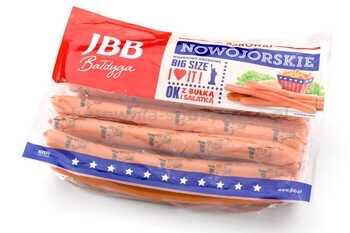 Parówki Nowojorskie Około 1,3  Kg Jbb