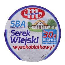 Mlekovita Serek wiejski wysokobiałkowy SBA 200g