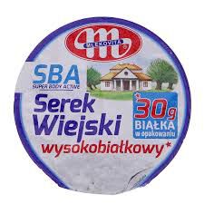 Mlekovita Serek wiejski wysokobiałkowy SBA 200g