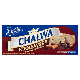 Wedel Chałwa Królewska Z Kakao I Bakaliami 250G