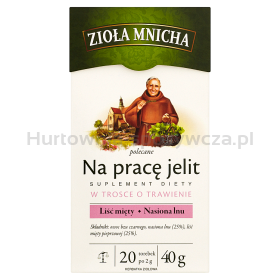 Zioła Mnicha Na Trawienie 20 Torebek/40G