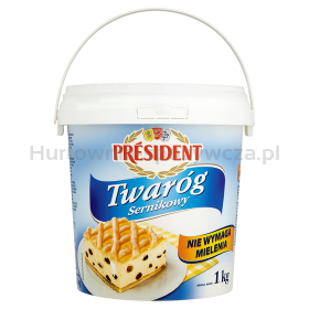 President Twaróg Sernikowy 1Kg Wiaderko