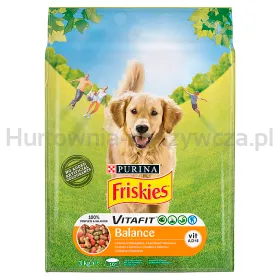 Friskies Karma Dla Psa Balance Z Kurczakiem I Warzywami 3Kg