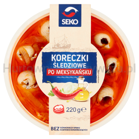 Seko Koreczki Śledziowe W Oleju Po Meksykańsku 220G 