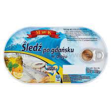 Mk Śledź W Oleju Po Gdańsku 170 G