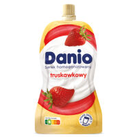 Danone Danio Serek Homogenizowany Truskawkowy 120 G