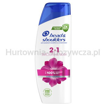 Head Shoulders Smooth ; Silky Szampon przeciwłupieżowy 2 w 1 330 ml