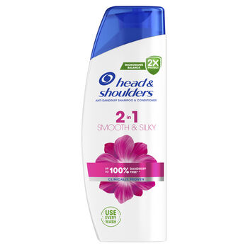 Head Shoulders Smooth ; Silky Szampon przeciwłupieżowy 2 w 1 330 ml