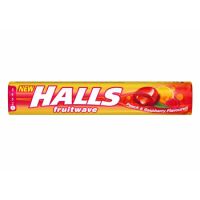 Halls Fruitwave PeachRaspbeery 45G