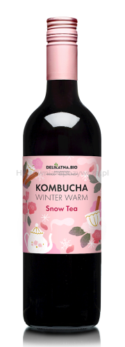 Kombucha Winter Warm Snow Tea 700 Ml - Delikatna [BIO]