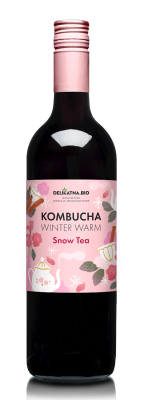 Kombucha Winter Warm Snow Tea 700 Ml - Delikatna [BIO]