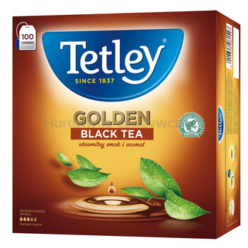 Tetley Herbata Golden Black 100 torebek x 2g