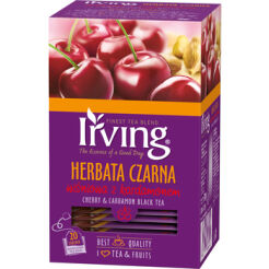 Irving Herbata Czarna Wiśniowa Z Kardamonem 30 G (20X1,5 G)