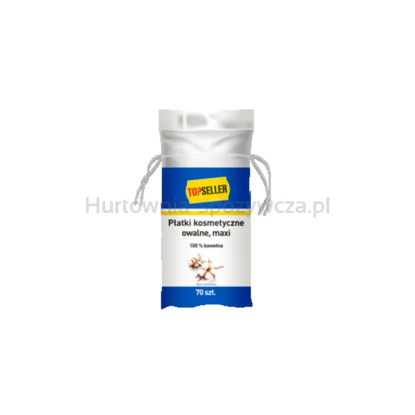 Topseller Płatki Kosmetyczne Owalne Maxi 70 Szt.