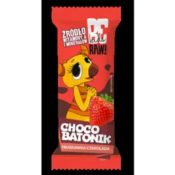 BeRAW Kids Choco Batonik Truskawka 25g