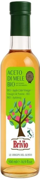 Brivio Ocet jabłkowy niefiltrowany BIO 500 ml