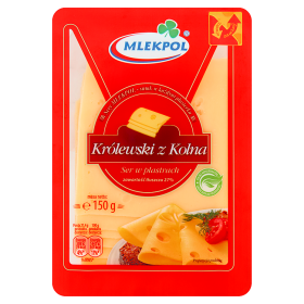 Mlekpol Ser Królewski Z Kolna Plastry 150G 