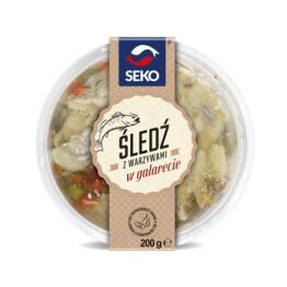 Śledź Z Warzywami W Galarecie Seko 200G
