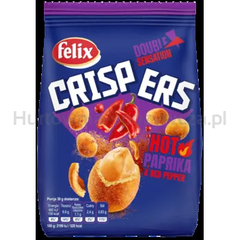 Felix Crispers Hot Paprika & Red Pepper 125 G