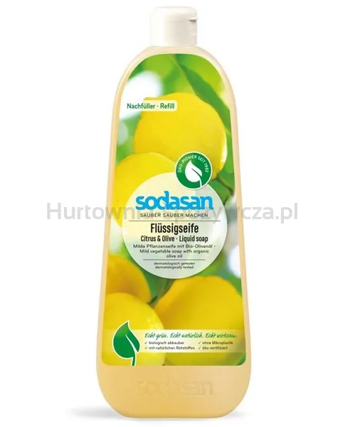 Mydło w płynie cytrusowo - oliwkowe BIO 1000 ml