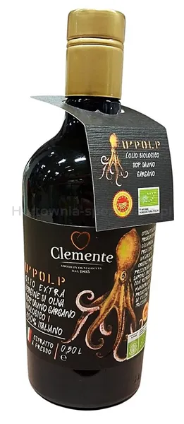 Oliwa z oliwek extra virgin D.O.P Dauno Gargano 100% włoska BIO 500 ml