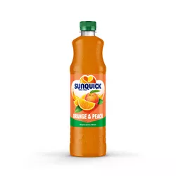 Sunquick koncentrat napoju o smaku pomarańczy i brzoskwini 700 ml PET