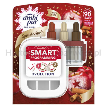 Ambi Pur PlugRefill Limited Edition Spiced Apple Smart Programming Odświeżacz Powietrza 20 Ml