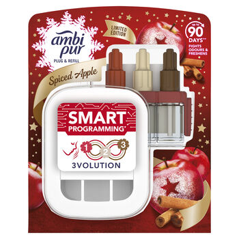 Ambi Pur PlugRefill Limited Edition Spiced Apple Smart Programming Odświeżacz Powietrza 20 Ml