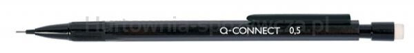 Q-Connect Ołówek automatyczny 0,5mm, czarny  - 2