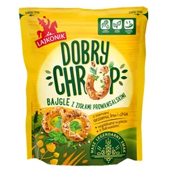 Dobry Chrup Bajgle z Ziołami 100g