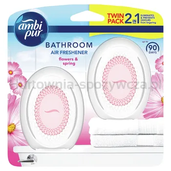 Ambi Pur Dyfuzor Do Odświeżacza Powietrza Łazienka Flowers And Spring 2X75Ml
