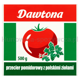 Dawtona Przecier Pomidorowy Z Ziołami 500G 