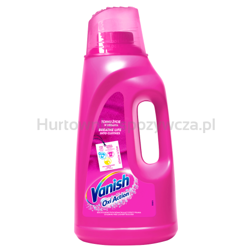 Vanish Oxi Action Pink Odplamiacz Do Białych Tkanin W Płynie 2L