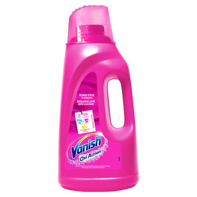 Vanish Oxi Action Pink Odplamiacz Do Białych Tkanin W Płynie 2L