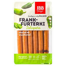 Jbb Frankfurterki Jalapeno 240G