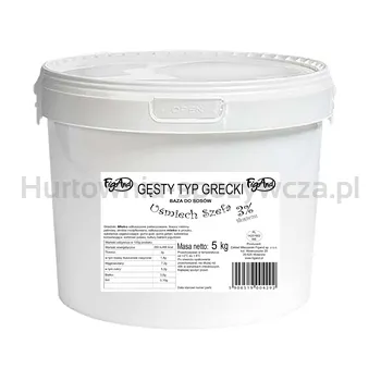 Figand Jogurt Gęsty Typ Grecki 3% 5 Kg Wiadro 