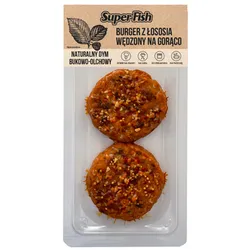 Superfish Burgery Z ŁoSosia Wędzone Na Gorąco Z Przyprawą Paprykową 170G