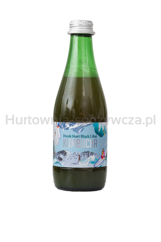 Kombucha O Smaku Kwiatów Czarnego Bzu (Fresh Start Black Lilac) Bio 330 Ml - Kombucha By Laurent [BIO]