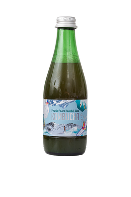 Kombucha O Smaku Kwiatów Czarnego Bzu (Fresh Start Black Lilac) Bio 330 Ml - Kombucha By Laurent [BIO]