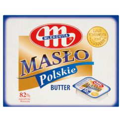 Mlekovita Masło Polskie Ekstra Mini 82% Tł. 10Gx45