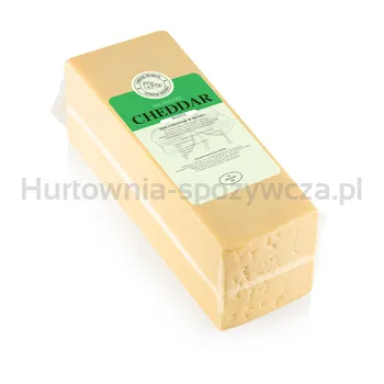 Ser cheddar irlandzki white ok. 2,5kg Cheese World