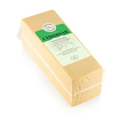 Ser cheddar irlandzki white ok. 2,5kg Cheese World