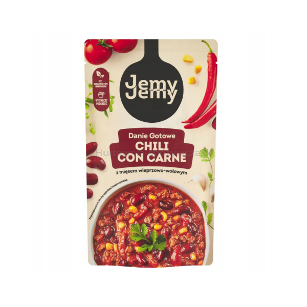 JemyJemy Danie gotowe Chili con carne z mięsem wieprzowo-wołowym 360g