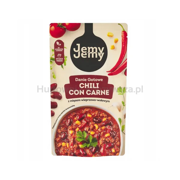 JemyJemy Danie gotowe Chili con carne z mięsem wieprzowo-wołowym 360g